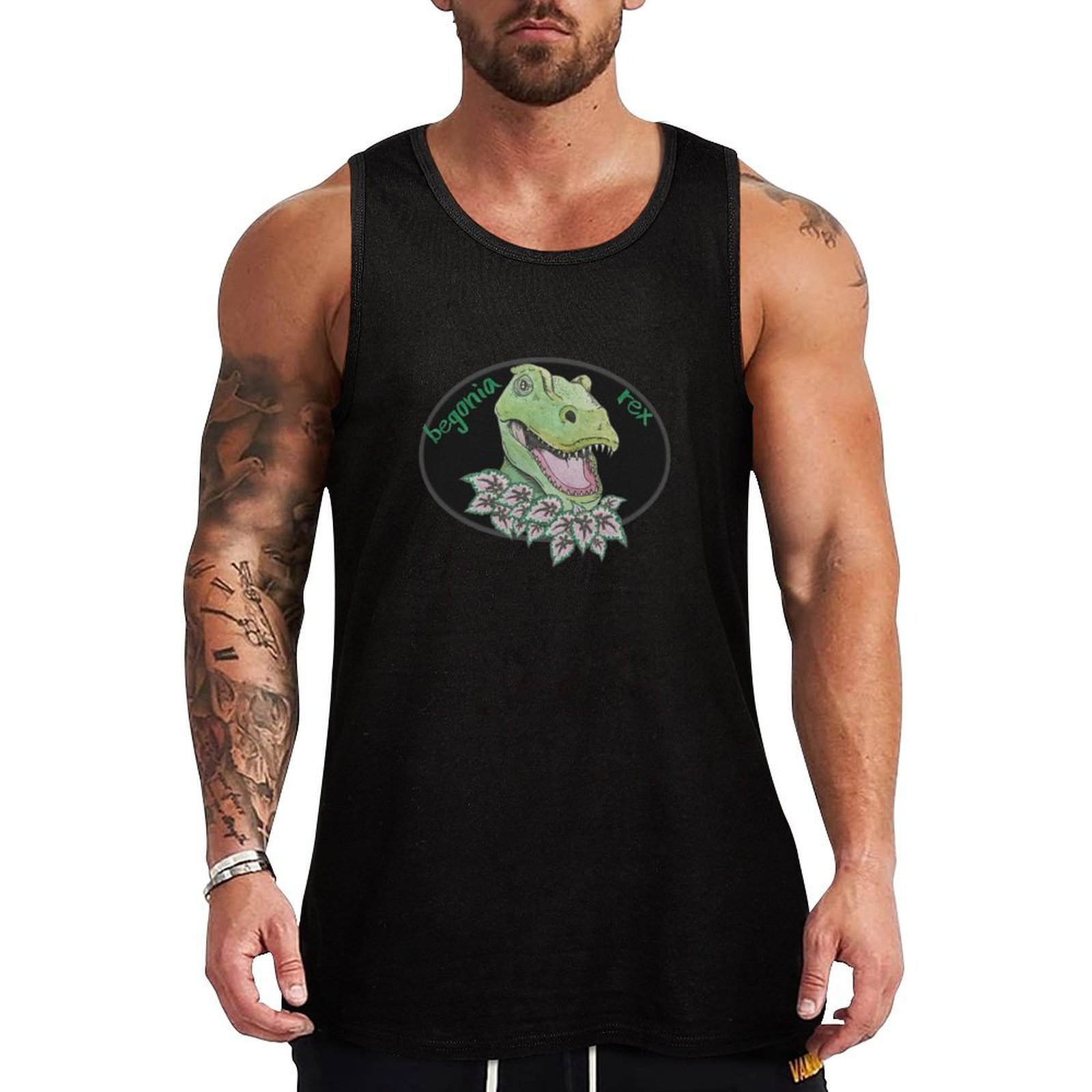 Begonia Rex - Camiseta sin mangas T rex begonia,
