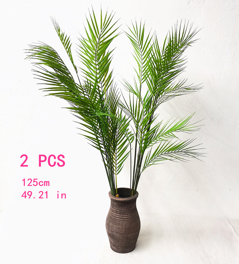 Ficus Lyrata Tree - Palmera Artificial grande, plantas falsas tropicales