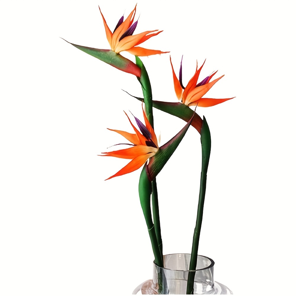 Bird Paradise Strelitzia - 3 uds. De flores artificiales de