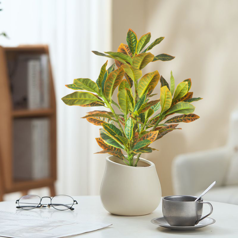 Ficus Lyrata Tree - Plantas artificiales de 24-41cm, árbol de