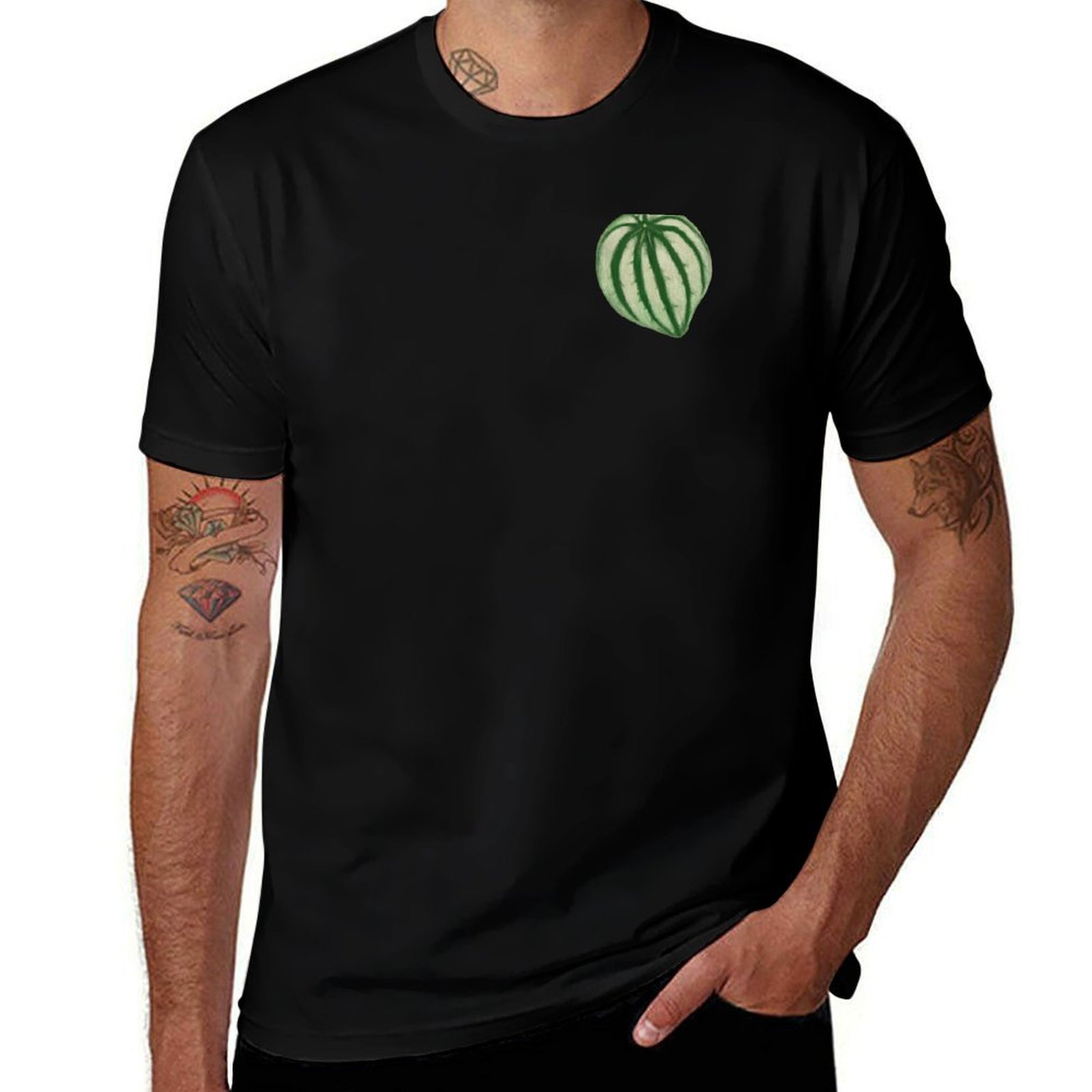 Peperomia Watermelon - Camiseta Watermelon Peperomia, camiseta informal con