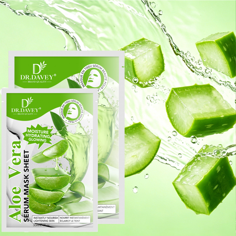 Mascarilla Facial de Suero de  - Aloe Vera Pot reseña y precio