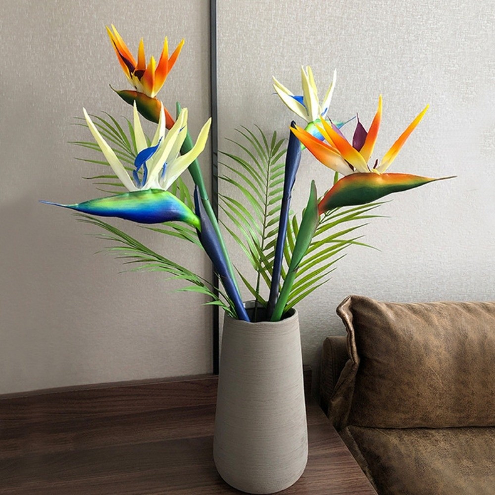 Nuevas Plantas Artificiales de - Bird Paradise Strelitzia reseña y precio
