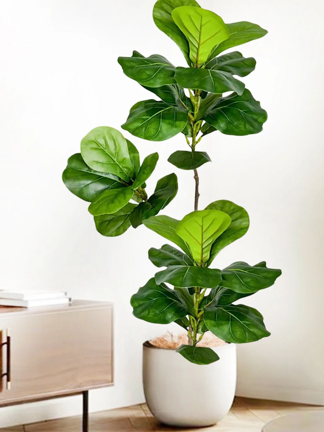 Árbol Artificial de Hoja de Fi - Ficus Lyrata Tree reseña y precio
