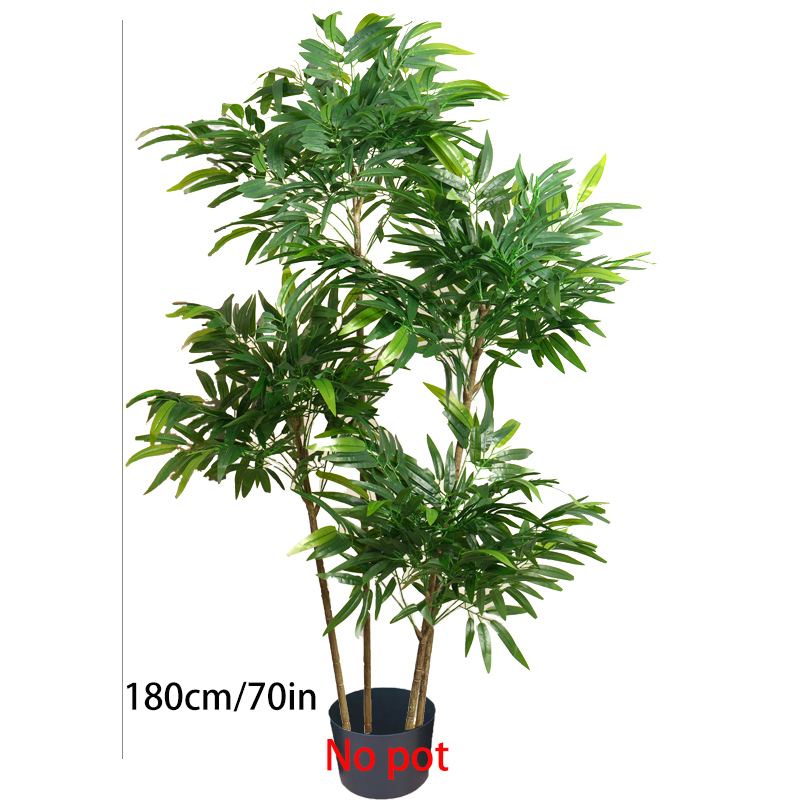 Árbol de bambú artificial gran - Ficus Lyrata Tree reseña y precio