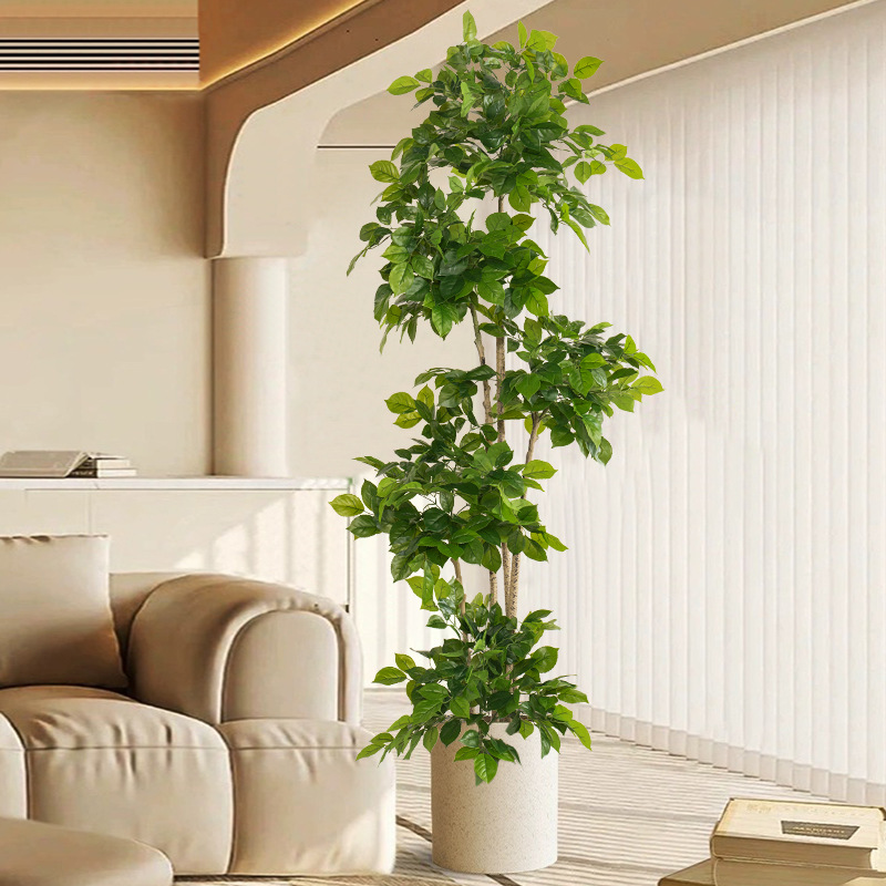 Plantas falsas grandes de 2-78 - Ficus Lyrata Tree reseña y precio