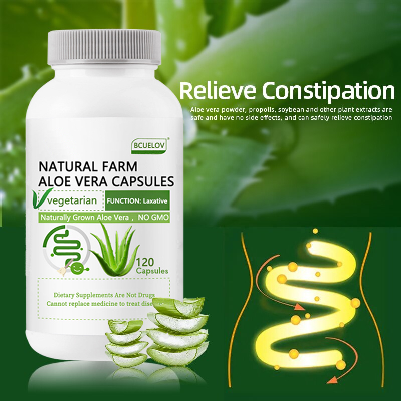 Cápsulas naturales de Aloe Ver - Aloe Vera Pot reseña y precio