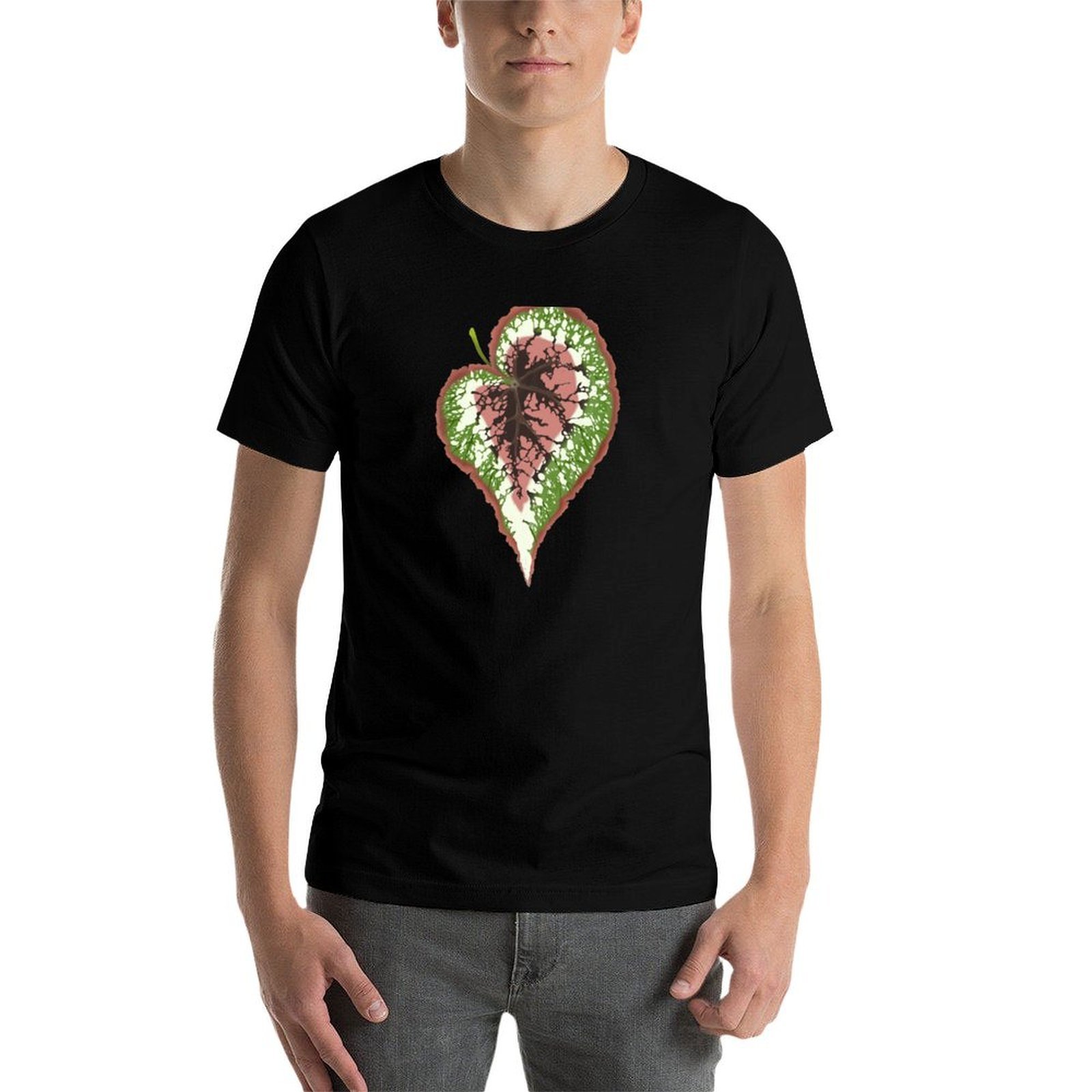 Camiseta Begonia Rex, diseño b - Begonia Rex reseña y precio