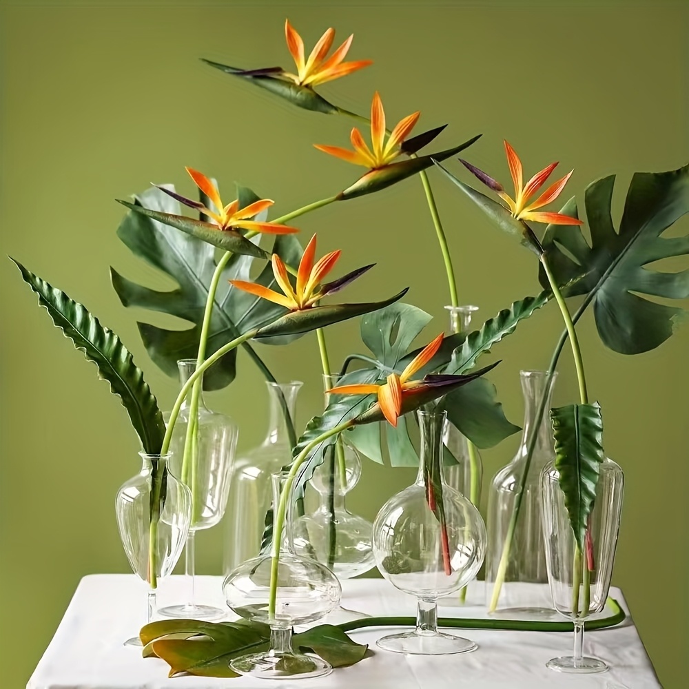Flores artificiales Pájaro del - Bird Paradise Strelitzia reseña y precio