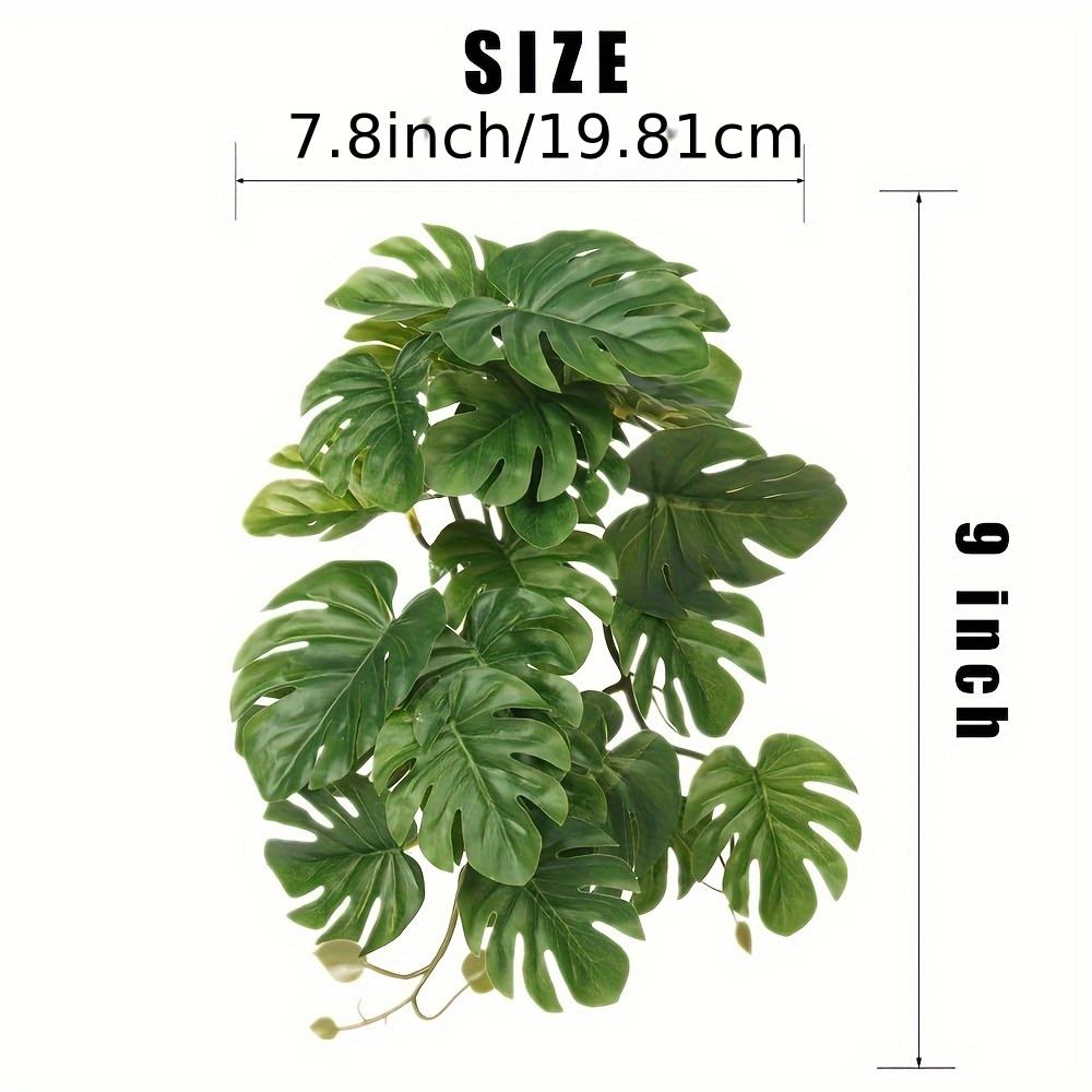 Plantas Artificiales para Terr - Monstera Adansonii reseña y precio