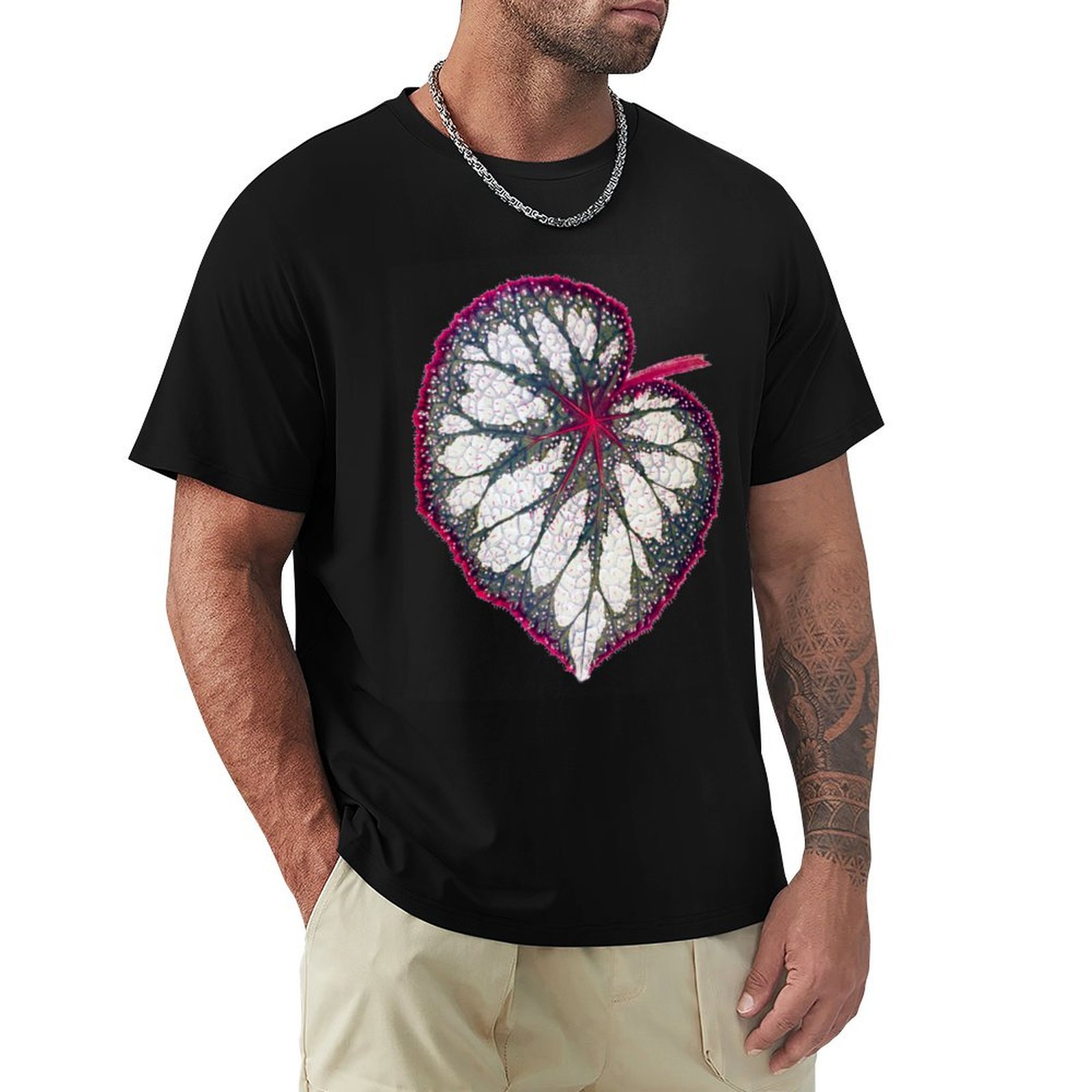 Camiseta Begonia rex de manga  - Begonia Rex reseña y precio