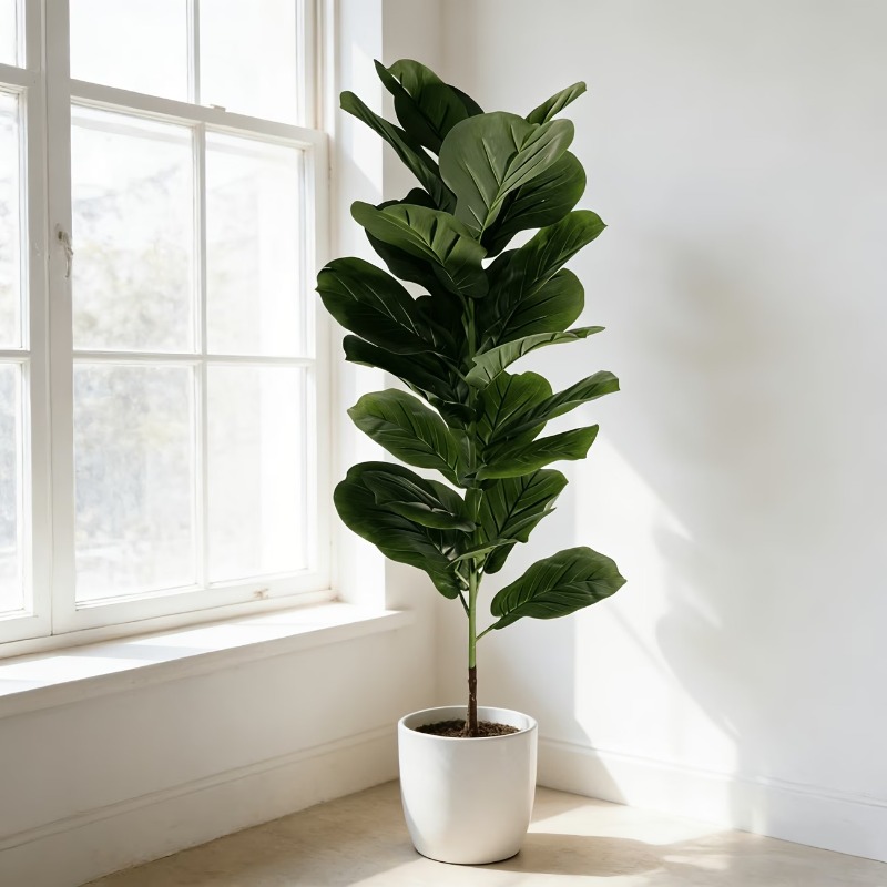 1 Pieza de Árbol Artificial de - Ficus Lyrata Tree reseña y precio