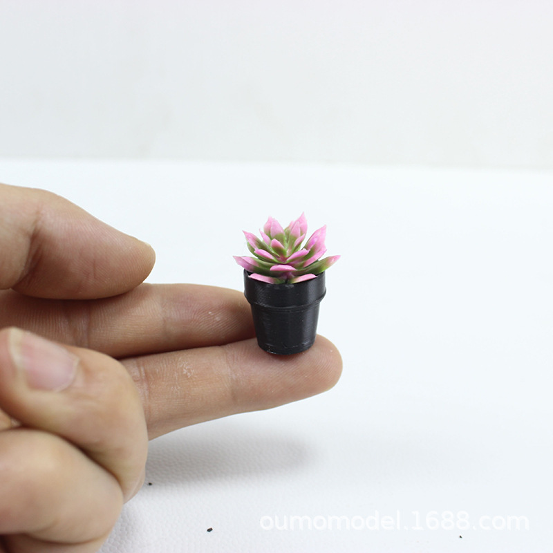 Mini plantas simuladas, Cactus - Echeveria Succulent reseña y precio