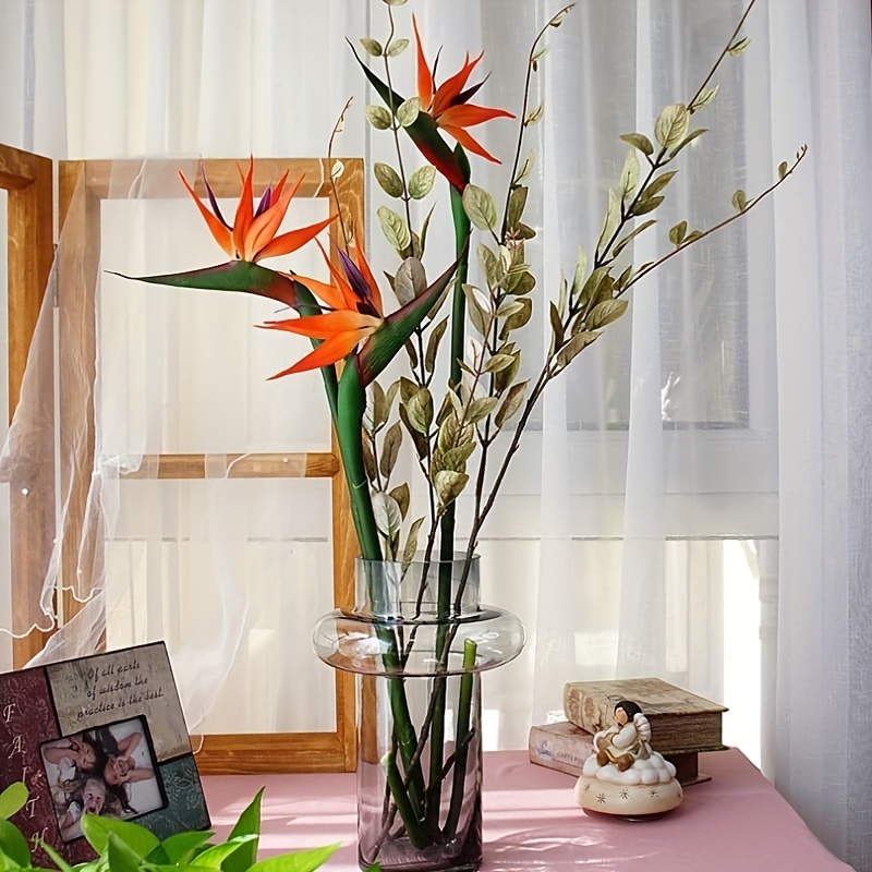 3 piezas de flores artificiale - Bird Paradise Strelitzia reseña y precio