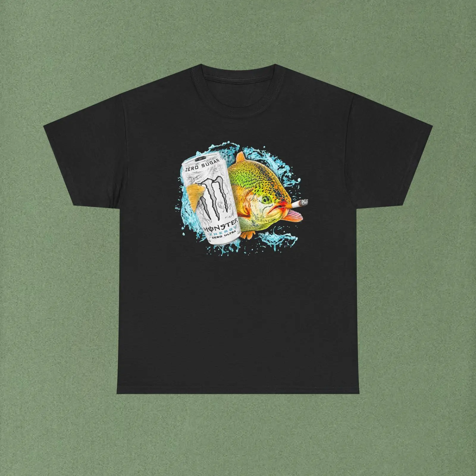 Camiseta Blanca con Estampado  - Monstera Adansonii reseña y precio