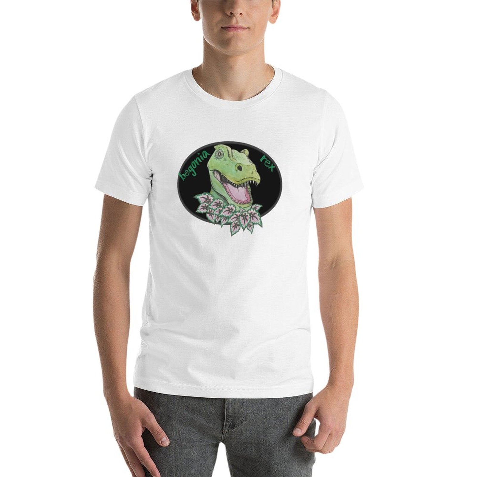 Camiseta T rex Begonia, Camise - Begonia Rex reseña y precio