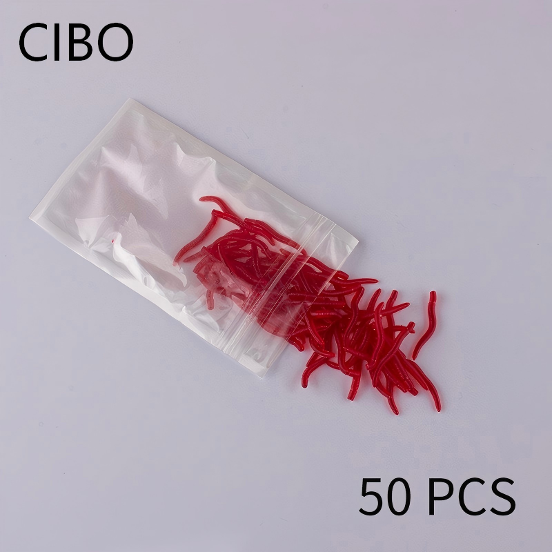 CIBO 50 piezas - Señuelos blan - Aglaonema Red reseña y precio